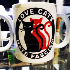 Taza Gatos Antifascistas